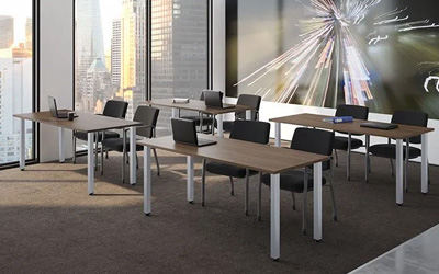 Modern Training Tables from Performance Furnishings