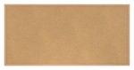 Cork Bulletin Board with Wood Frame - 96 x 48