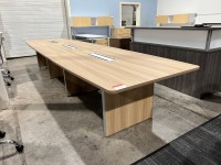 16 Foot Boat Shaped Conference Table