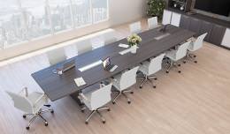 Boat Shaped Conference Tables for a Stylish Conference Room