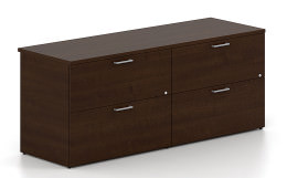 Double Lateral Filing Cabinet Credenza - Concept 300