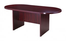 Racetrack Conference Table - Commerce Laminate