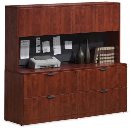Office Credenza with File Drawers - PL Laminate
