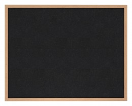Rubber Bulletin Board with Wood Frame - 72