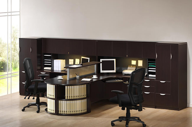 Executive T-Shape Desk for Two People