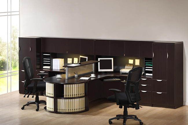 Computer Office T Shaped Desks For Two People