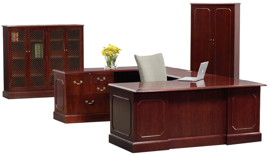 Executive Desk Accessory Displays - Choose Your Wood Type - Golden Openings