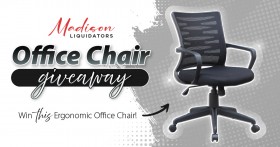 Win One of Five Free Office Chairs! Madison Liquidators June Giveaway