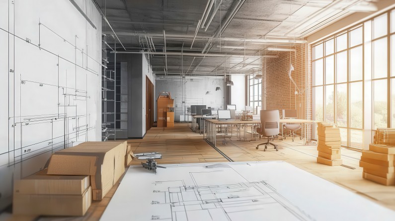 office floor plan