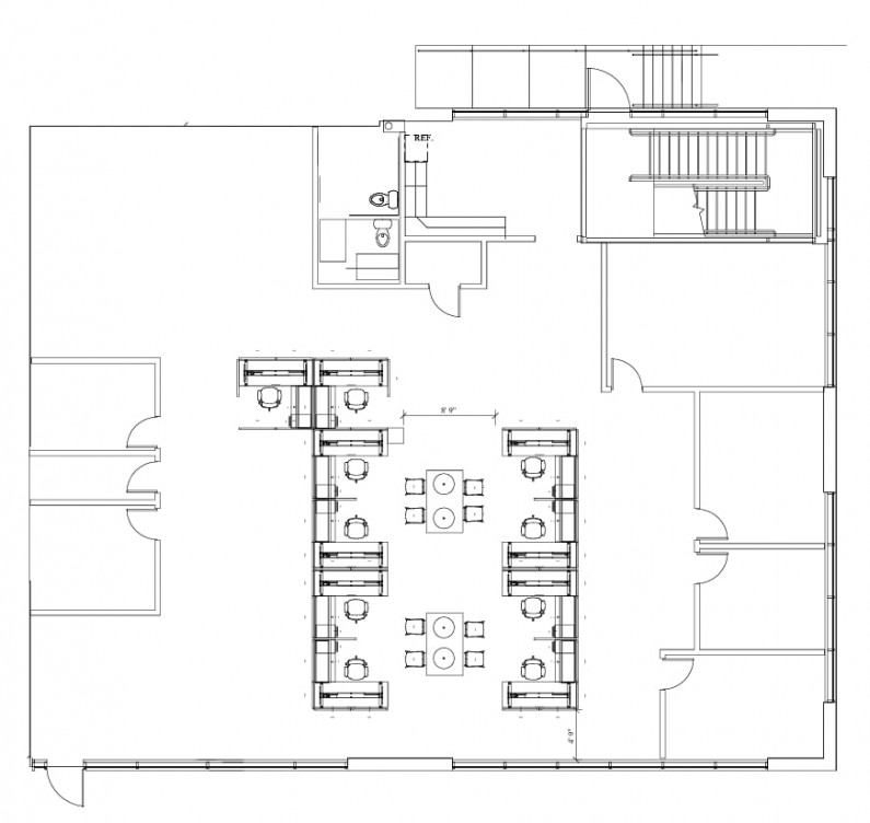 first 2D floor plan