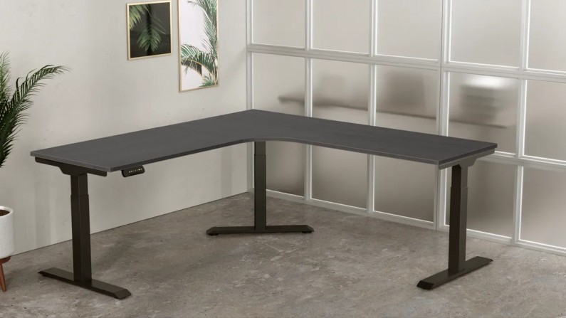 heartland l-shape standing desk