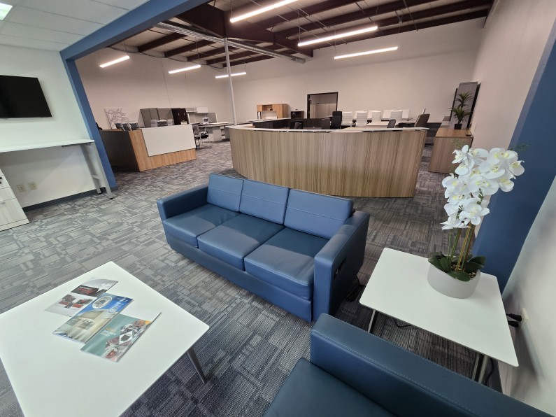 iconic office showroom