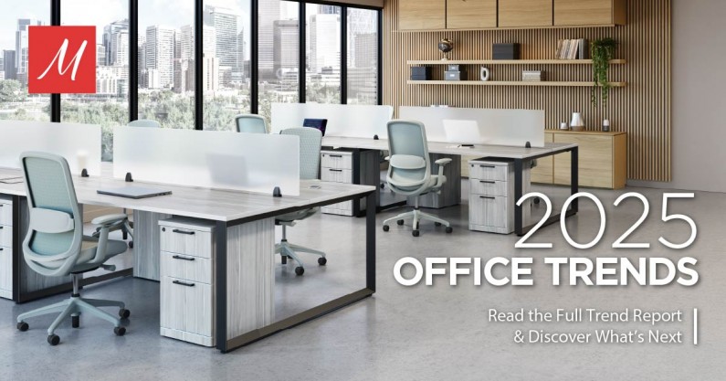2025 Offce Trends provided by Madison Liquidators