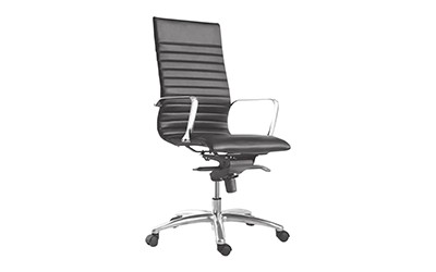 Leather High Back Conference Room Chair at Madison Liquidators