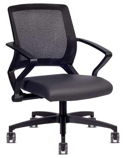 Reset Black Copper Mesh Office Chair
