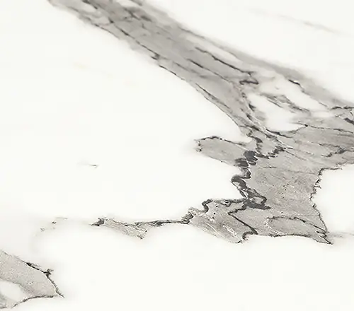 White Marble Finish