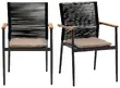Contemporary Teak Chairs - Set of 2