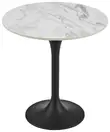 Mid-Century Pedestal Side Table 