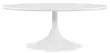 Mid-Century Pedestal Coffee Table 