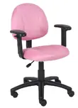 Pink Office Chair With Arms