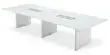 Glass Top Conference Table