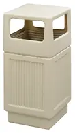 Outdoor Trash Can with Lid