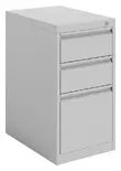 3 Drawer Metal Pedestal