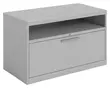 Lateral File with Open Storage