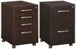 Pair of 2 & 4 Mobile Drawer Pedestals for Aberdeen Credenzas