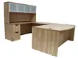 U Shaped Office Desk With Drawers