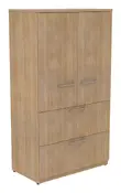 Storage Cabinet with Lateral File Drawers