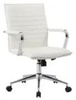 White Swivel Chair