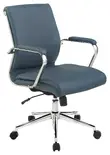 Mid Back Conference Room Chair with Arms