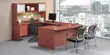 U Shaped Desk with Hutch