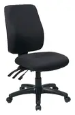 High Back Ergonomic Chair Without Arms