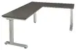 L Shaped Sit Stand Desk