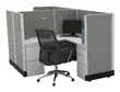 2 Person Cubicle with Power