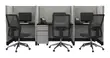 3 Person Call Center Cubicle with Power