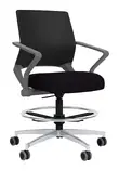 Mesh Back Drafting Stool