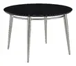 Black Circular Coffee Table