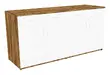 White Modern Credenza