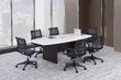 Modern Boat Shaped Conference Table