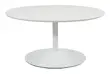 Round White Coffee Table