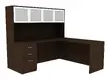 L Shaped Office Desk With Hutch