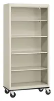 5 Shelf Mobile Bookcase