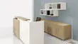 Modern Receptionist Desk with Storage