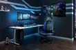 Gaming Sit Stand Height Adjustable Desk