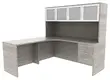 L Shaped Corner Desk with Storage
