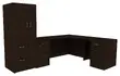 L Shaped Desk with Storage