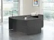 Gray L Shaped Desk